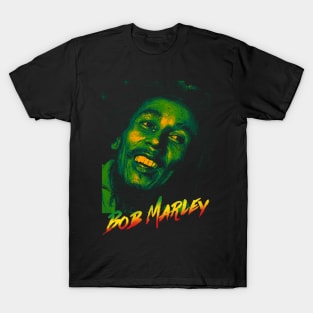 Bob Marley Illustration Shirt T-Shirt